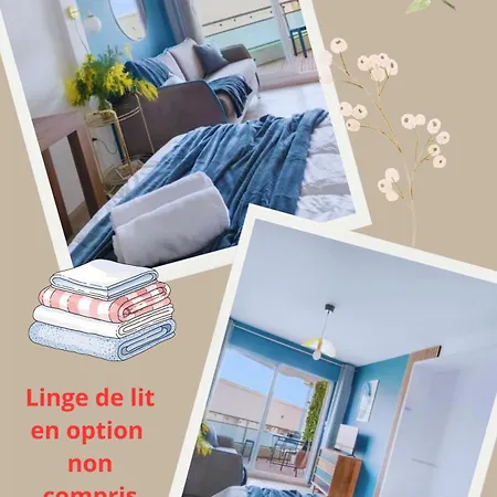 L'ecrin Bleu Parking-clim-cosy *