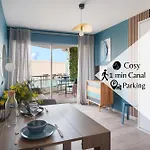L'ecrin Bleu Parking-clim-cosy *